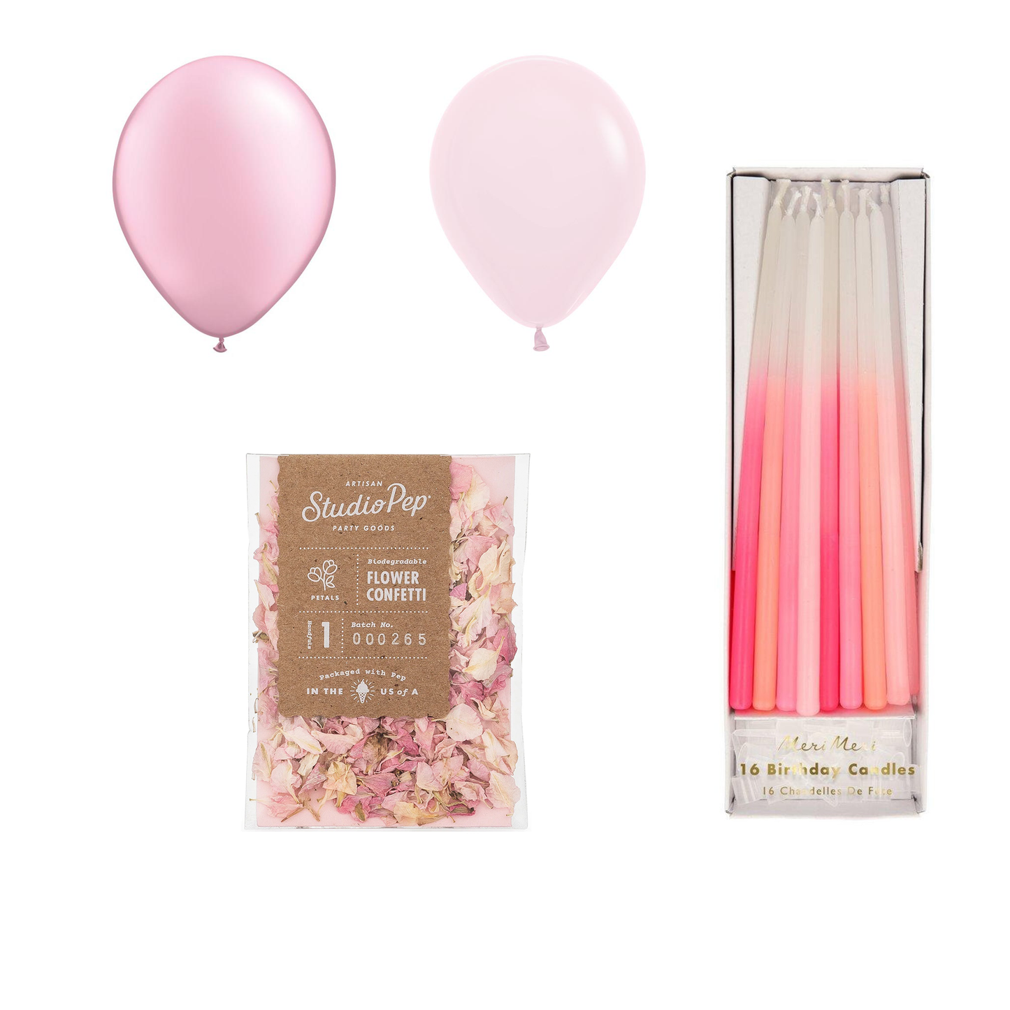 The Pink Birthday Travel Kit